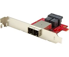 StarTech Adapteris 2x SFF-8643 - 2x SFF-8644 (SFF86448PLT2)