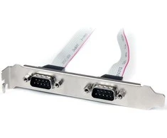 StarTech adapteriai ant kaiščio 2x IDC (10 kontaktų) - 2x DB-9 (9 kontaktų) (PLATE9M2P16)