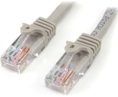 „StarTech CAT 5E Pilkas Patchcord 3M“ (45PAT3MGR)