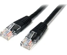 „StarTech CAT5E Patchcord 15M Juodas“ (M45PAT15MBK)