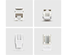 StarTech CAT6 keystone jack 24-pack (C6KEY110WHE24PK)
