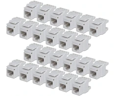 „StarTech“ „Cat6“ kištukinis lizdas, 24 vnt. (C6KEY110180WH24PK)