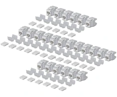 „StarTech“ „Cat6“ kištukinis lizdas, 24 vnt. (C6KEY110180WH24PK)