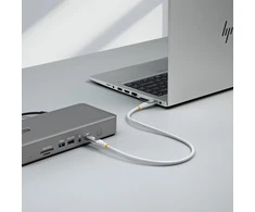 Kabelis USB StarTech USB4 USB-C 50 cm 80 Gb/s Thunderbolt 4 DP 2.1 240W Baltas (CC50CM80GUSB4CABLEW)