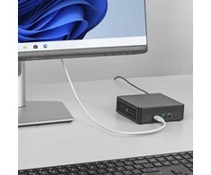 StarTech CDP2DP2MBW 1,9 m DisplayPort USB C adapterio kabelis, baltas