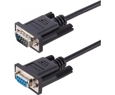 StarTech DB-9 - DB-9, 3m, Juodas (9FMNM-3M-RS232-CABLE)