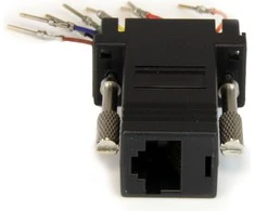 StarTech DB9 TO RJ45 MODULAR ADAPTER/.