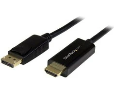 Kabelis StarTech Rodyti Uostas - HDMI 3m juoda (DP2HDMM3MB)