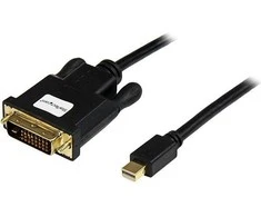 Kabelis StarTech Rodyti Port mini - DVI- D 3m Juodas (MDP2DIMM10B)