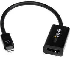 AV adapteris StarTech Rodyti Port mini - HDMI 0,2m Juodas (MDP2HD4KS)