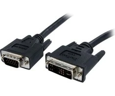 Kabelis StarTech DVI- A - D- Sub (VGA) 1m juoda (DVIVGAMM1M)