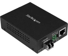 Konwerter światłowodowy StarTech Gigabit Ethernet Glasfaser Medienkonverter - 850nm MM LC - 500m - Mit MM SFP Transceiver - Fr 10/100/1000 Netzwerke (MCM1110MMLC) - 2775841