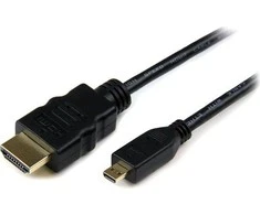 StarTech HDMI Micro - HDMI kabelis 0,5 m juodas (HDADM50CM)
