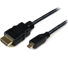 Kabelis StarTech HDMI Micro – HDMI 3m Juodas (HDADMM3M)