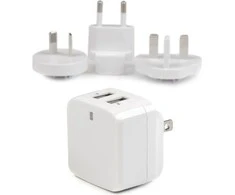 Įkroviklis StarTech 2x USB-A 1 A (USB2PACWH)