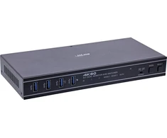 „StarTech InLine“ KVM komutatorius – 2 krypčių – HDMI – 4K60Hz – dviem monitoriams