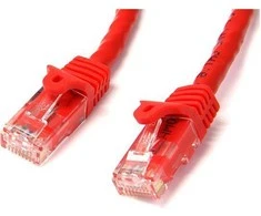 StarTech Kabelis Rj45 Cat6, 1m, Raudona (N6PATC1MRD)
