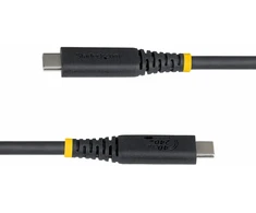 StarTech Kabelis USB - USB-C (M) do USB-C (M) - USB4 / Thunderbolt / DisplayPort 2.1 - 5 A - 1 m - pasywny, do 40 Gbps prędkość transmisji danych, USB Power Delivery (240W), 8K60Hz obsługa, 4K240Hz obsługa, obsługa dla Power Delivery (CC1M40GUSB4TP)