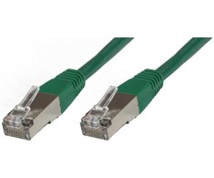 StarTech Microconnect STP60025G kabelis sieciowy Žalias 0,25 m Cat6 F/UTP (FTP)
