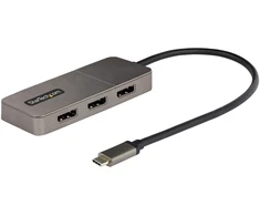 Startech Accessories USB-C to Triple DP MST Hub 4K60Hz, DP1.4