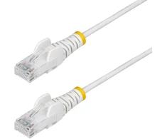 StarTech StarTech N6PAT250CMWHS kabelis sieciowy Baltas 2,5 m Cat6 U/UTP (UTP)