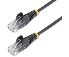StarTech Slim Patch Cat6 UTP 25 cm Juodas (N6PAT25CMBKS)