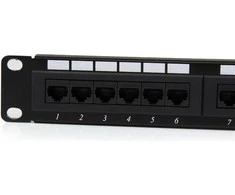 „StarTech Patch“ skydelis 19 colių 1U 24x RJ-45 Cat.6 (C6PANEL24)