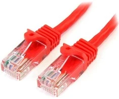 StarTech Patrikas, 5e kat., 1m, raudona (45PAT1MRD)