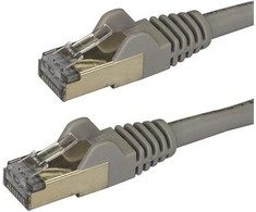 StarTech PATCH CABLE CAT6A 2M Pilkas/STP 10GBIT/S M/M SNAGLESS