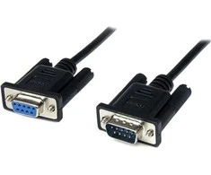 StarTech 2M Juodas DB9 NULL MODEMO KABELIS/.