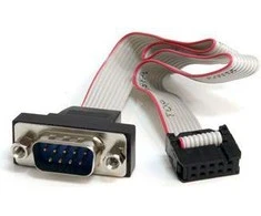 „StarTech DB-9“ – IDC-10, 0,4 m, pjūklas (PNL9M16)