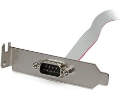 „StarTech DB-9“ – IDC-10, 0,4 m, pjūklas (PLATE9M16LP)
