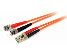 StarTech LC fiber- optinis laidas - ST, 62.5 / 125, 3m (FIBLCST3)