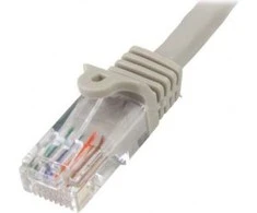 StarTech RJ-45 / RJ-45, 5E kat., U / UTP, 10m, pilka (45PAT10MGR)