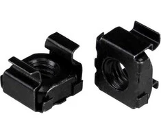 StarTech Rinkinys varžtai M5 x 12mm/poveržlės/veržlės - 100vnt. Juoda (CABSCREWM52B)