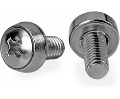 StarTech Rinkinys varžtai M6 x 12mm/poveržlės - 100vnt Sidabrinė (CABSCREWSM62)