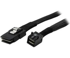 StarTech SFF 8087 - SFF 8643, 1m, Juodas (SAS87431M)