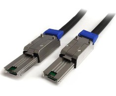 StarTech SFF 8088 - SFF 8088, 2m, Juodas (ISAS88882)