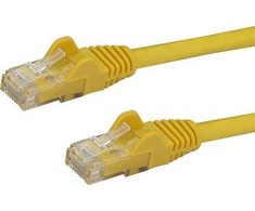 StarTech 1M Geltonas CAT6 PATCH CABLE/.
