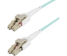 StarTech StarTech 450FBLCLC5SW optinis kabelis 5 m LC LOMM OM4 Aqua spalva