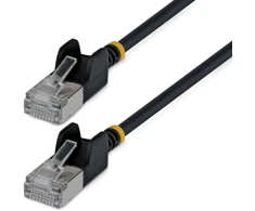 StarTech Kabelis sieciowy Cat6a U/FTP (STP) juoda 0,8 m apvalus (N6APATSTP34BKS80CM)