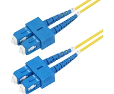 StarTech StarTech SMDOS2SCSC3M „InfiniBand“ / šviesolaidinis kabelis, 3 m, SC, SC/UPC, geltonas