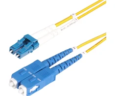 StarTech StarTech SMLCSC-OS2-5M InfiniBand / šviesolaidinis kabelis LC SC geltonas