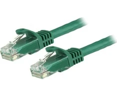 StarTech STARTECH.COM 1,5 m CAT6 kabelis – GRNES CAT6-Patchkabel N6PATC150CMGN