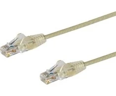 StarTech STARTECH.COM 1.5m Cat6-Kabelis - Schlankes Cat6-Patchkabel - GraU - Snagless- RJ45 - Steckverbing - LSZH - 28 AWG Kupferdraht