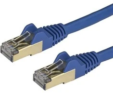 StarTech STARTECH.COM 1.5m CAT6A- Kabelis - Blau - RJ45- Ethernet - Kabelis - Snagless - STP - Kupferdraht - 10 Gbit 6ASPAT150CMBL