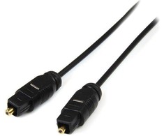 Kabelis StarTech Toslink - Toslink 4.5m juoda (THINTOS15)