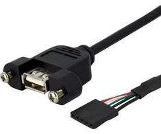 StarTech USB 2.0 prievadas - 5-pin USB 2.0 ant plokštės (USBPNFHD1)