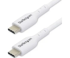 „StarTech Baltas“ USB-C įkrovimo laidas, 2 m, 60 W, maitinimo šaltinis, M/M, Type-C