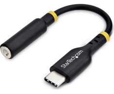 VGA laidas Startech USBCAUDIO2 Juoda